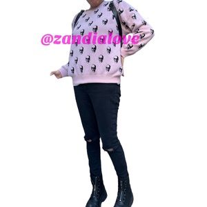Sale! Pink Workshop skull sweater plush sz 3X